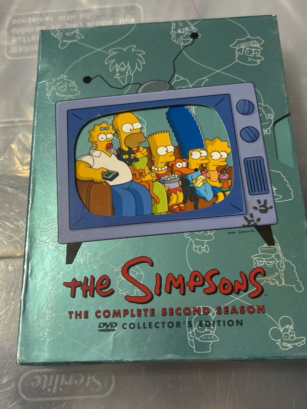 The Simpsons: The Complete Second Season DVD Collector's Edition - Teal